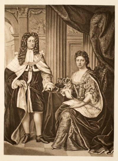 Queen Anne and Prince George of Denmark by Charles Boit